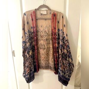 Anthropologie Beautiful Stories Kimono, OS